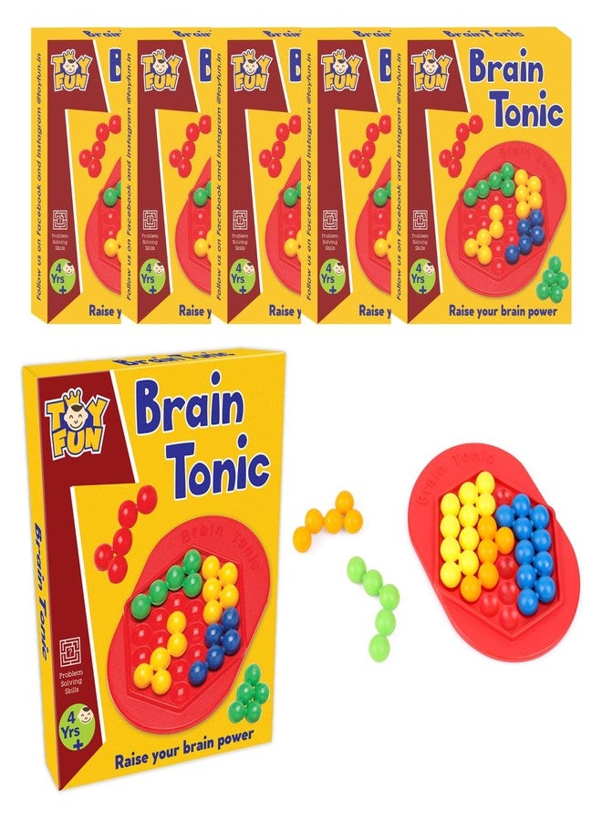 TOY FUN Return Gifts for Kids - Pack of 5 - Brain Puzzle for Kids 7 to 10 Years - Image 1